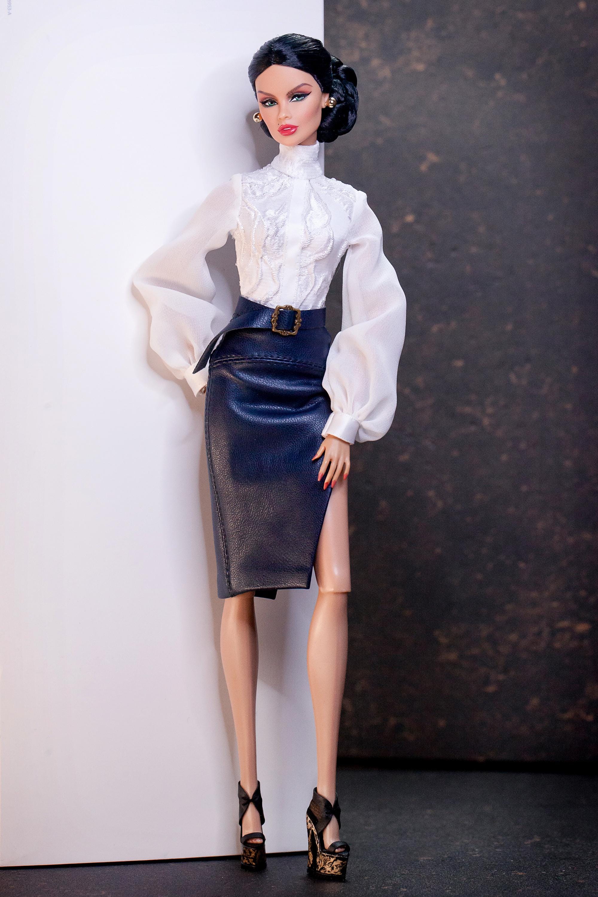 Body and Skirt Leather Imitation for Integrity Toys Poppy Parker