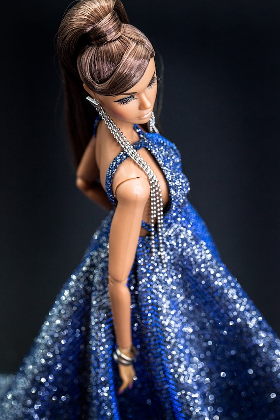 Tenue De Soirée Pour Poupée Fashion Royalty (sans Poupée) - VERSION - Neuf