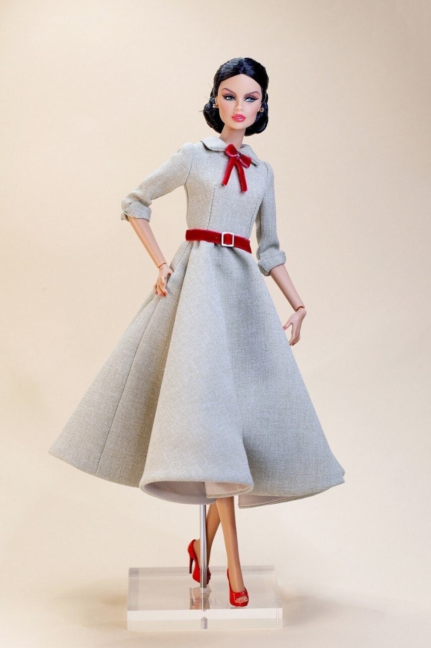 Retro Dress for Integrity Toys Fashion Royalty Nu Face Poppy