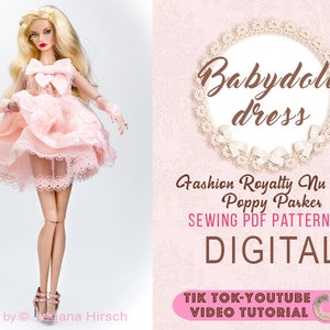 Fashion Doll Dress, Evening Party Dress, Sexy Plead Design, Body ...
