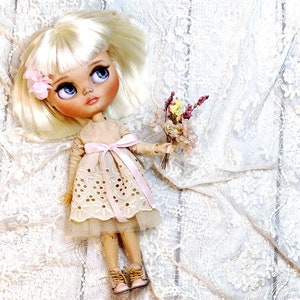 Patrón Digital PDF vestido vintage para muñecas Barbie y Blythe. VÍDEO de Youtube de Tik Tok. imagen 8