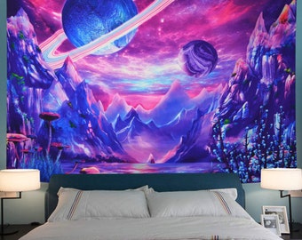 Psychedelic Galaxy Etsy