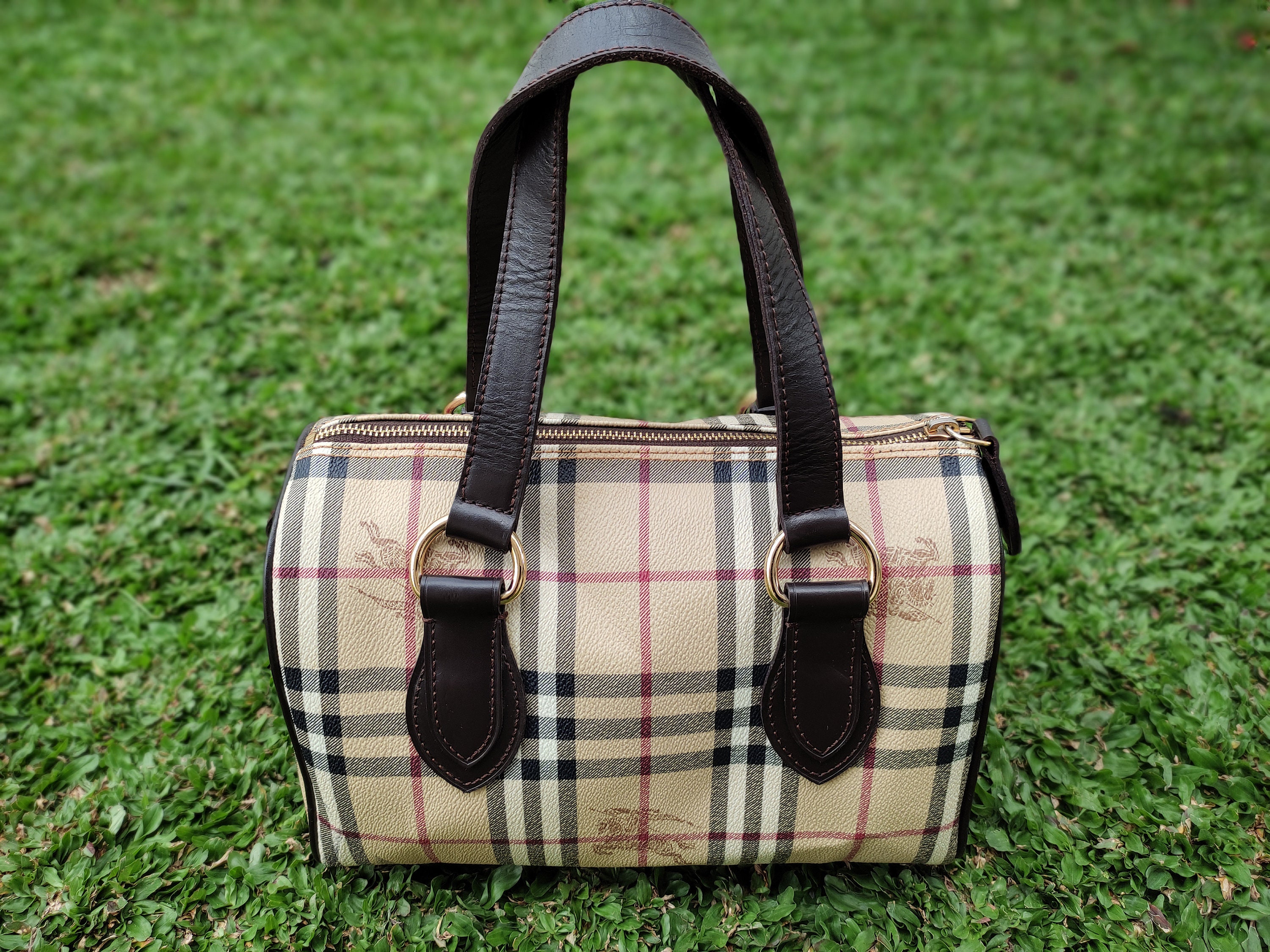 BURBERRY Boston Handbag