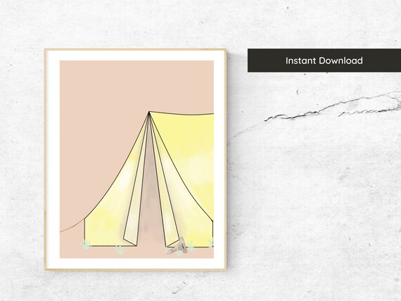 Jael Tent Bible Story Poster Christian Story Printable Wall - Etsy