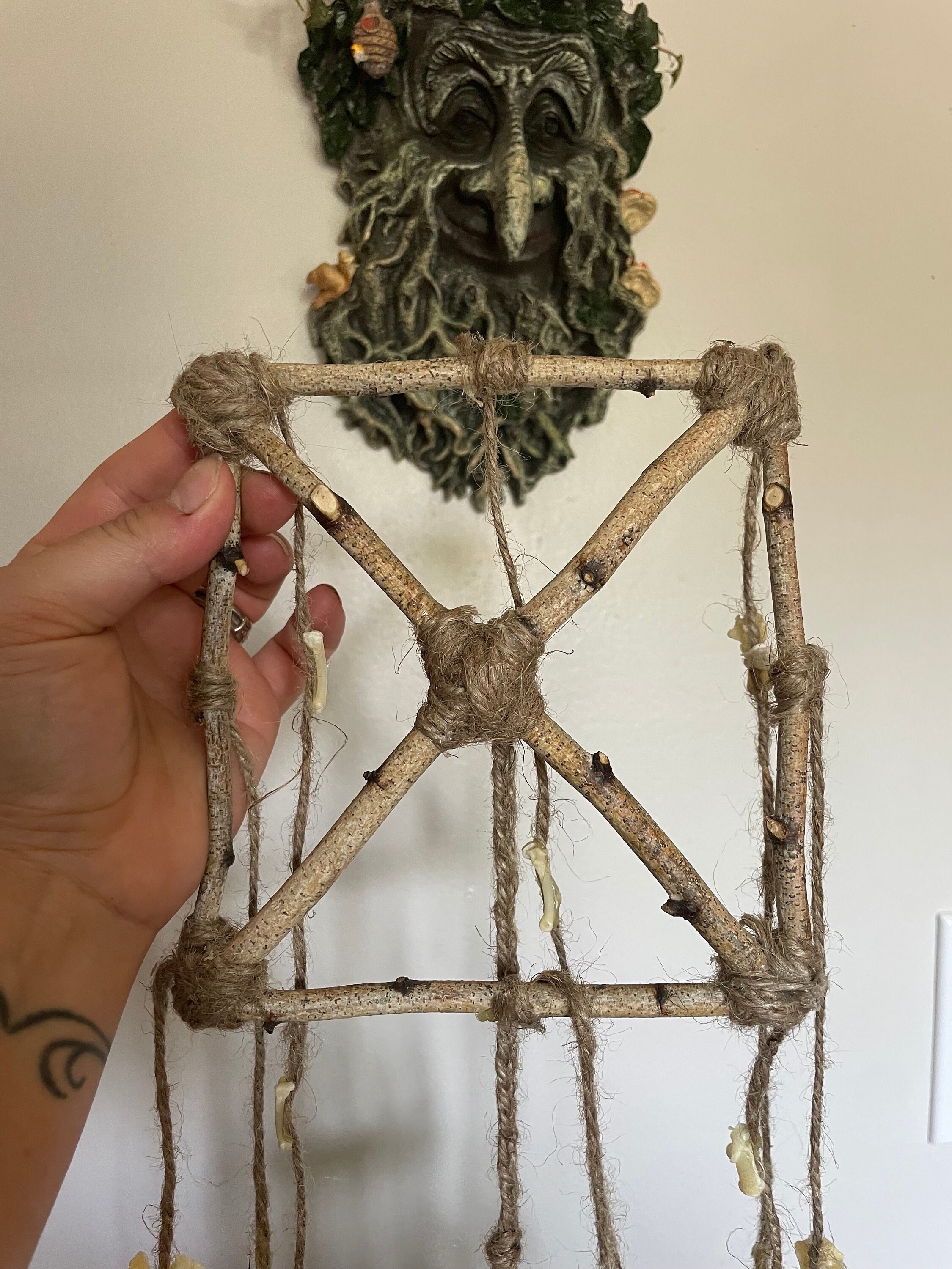 Bone Art Windchime Etsy