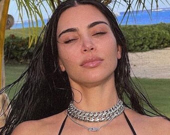 Kim K Necklace - Etsy