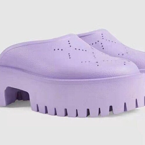 rubber summer shoes