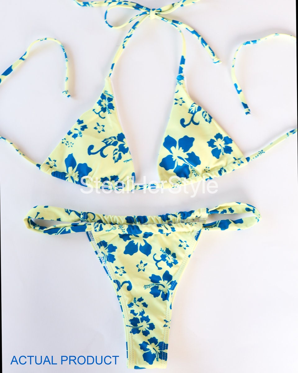 Designer Swim Dupe Hawaiian Bikini 