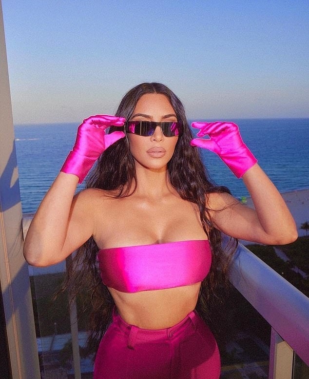 Kim Kardashian Mirror Sports Trend Sunglasses Kendall Jenner - Etsy Finland