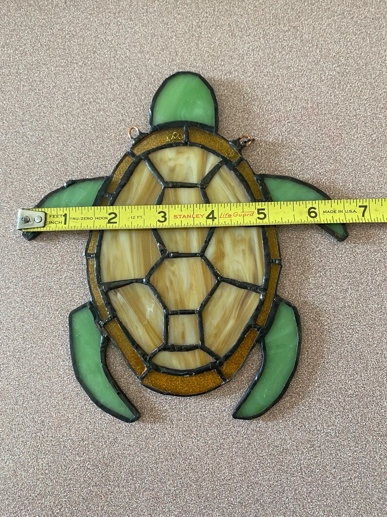 Stained Glass Turtle - Etsy