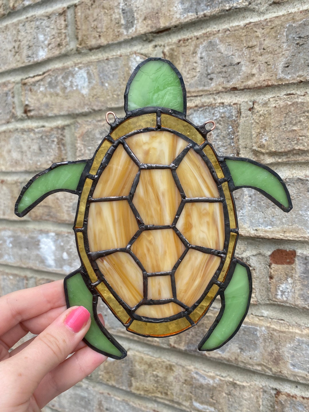 Stained Glass Turtle - Etsy