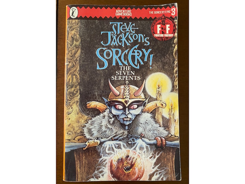 Vintage Fighting Fantasy Adventure Game Book Steve Jackson#39;s Vintage Fighting Fantasy Adventure Game Book Steve Jackson#39;s