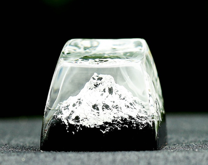 Fuji Mountain keycap for cherry MX keyboard Custom keycap SA profile keycap for gaming keyboard Custom mechanical keyboard Birthday Gift