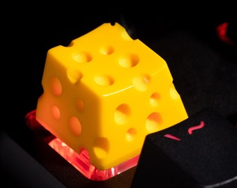 Cheese keycap For Cherry MX Mechanical Keyboard, Cheese keycap OEM  profile,  gift from wife