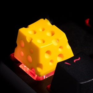 Cheese keycap For Cherry MX Mechanical Keyboard, Cheese keycap OEM  profile,  gift from wife