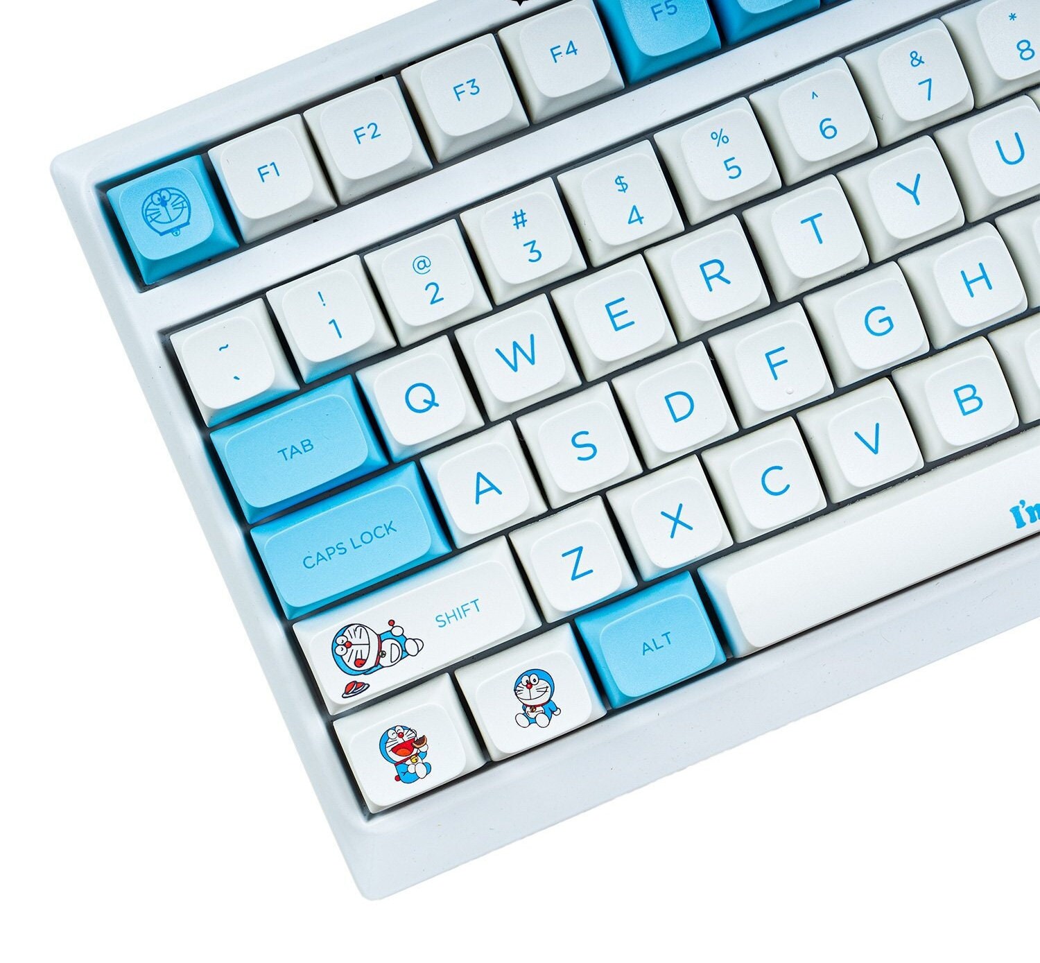 DORAEMON Keycap Set Full Anime Keycap Set 125 Keycaps XDA Etsy