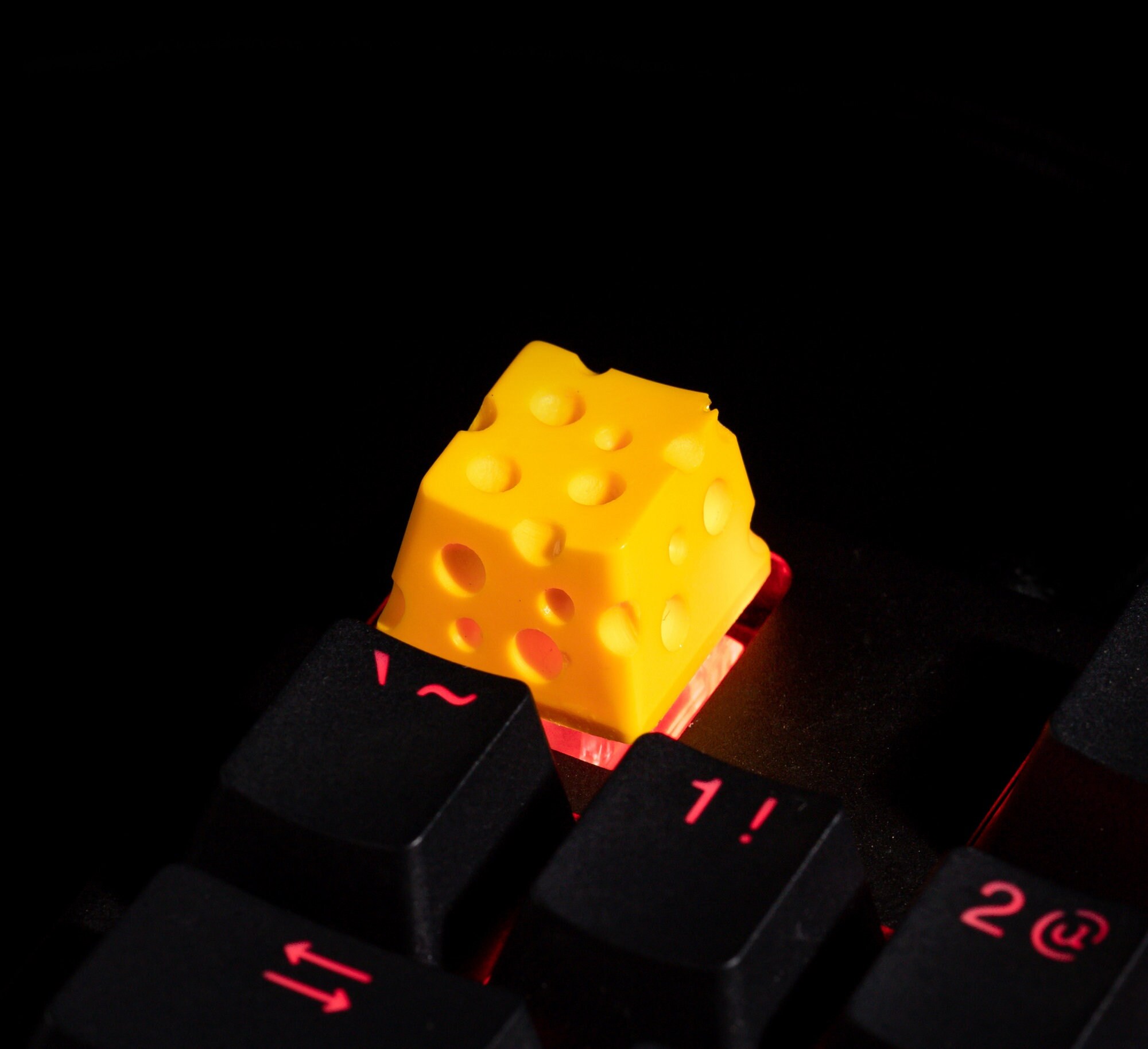 Cheese Keycap for Cherry MX Mechanical Keyboard Cheese Keycap Etsy