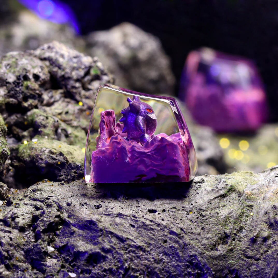 Pokémon 'Gengar' Artisan Keycaps- Finalkey