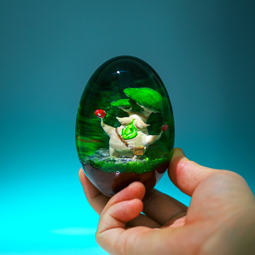 Korok Yahaha You Found Me Korok Paperweight Decor, Anime Paperweight