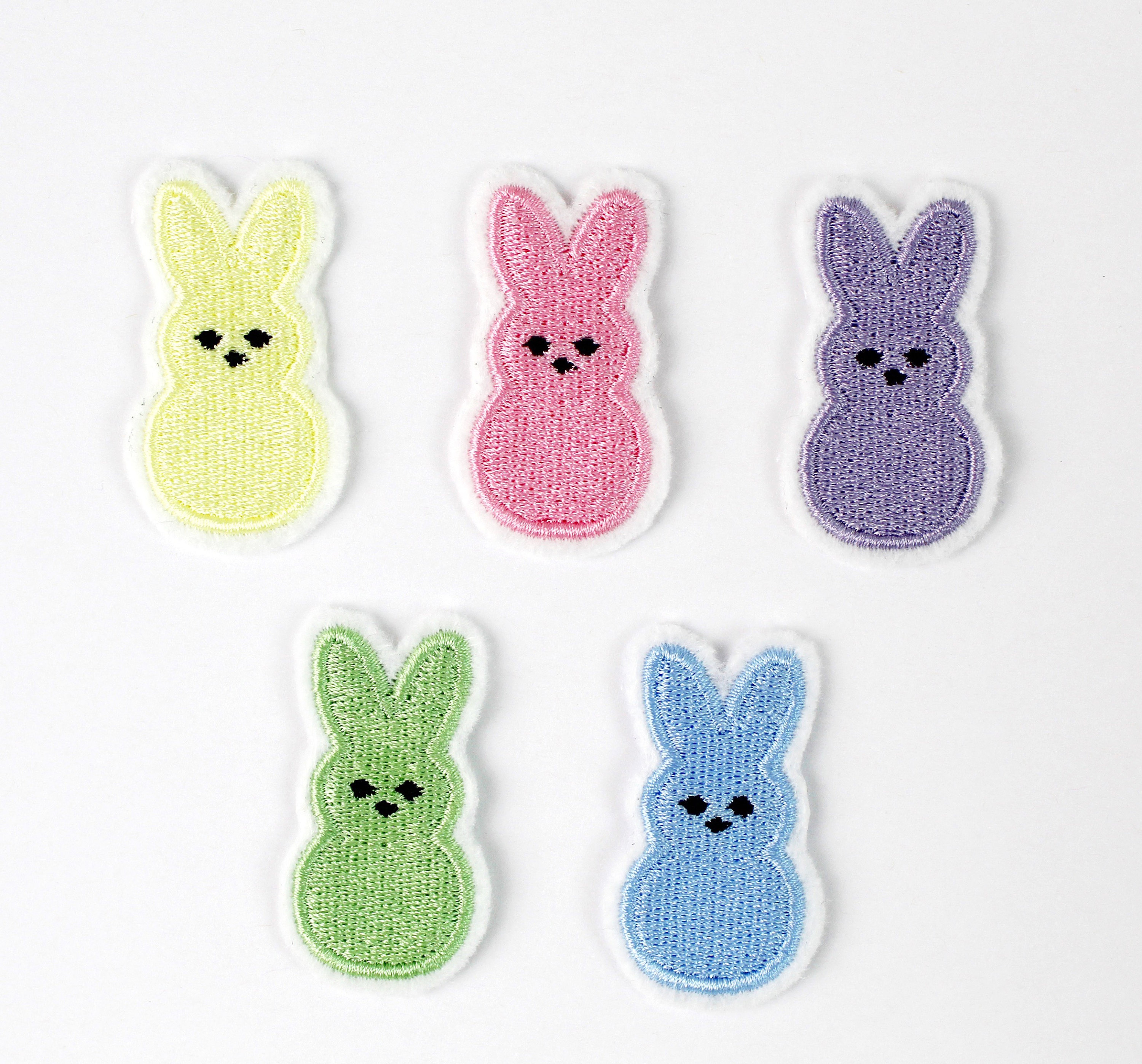 YLSHRF Patches for Clothes,10pcs Iron Patches Bunny Pattern Easter