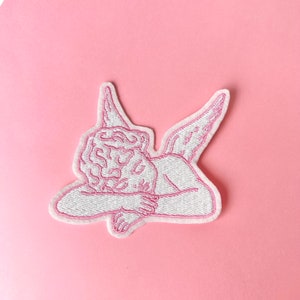 Cupidon Patch Valentines Day Patch Patches pour vestes Grunge Patch Cute Patches Rose