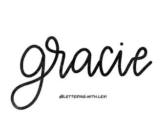 Gracie Procreate Brush