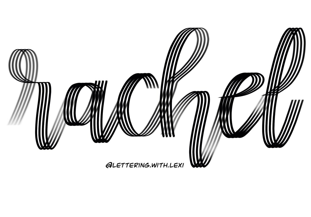 Rachel Procreate Brush Instant Download - Etsy