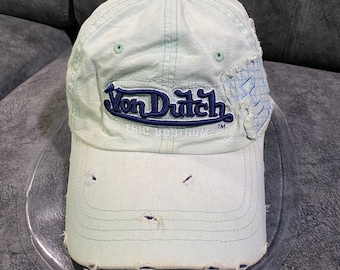 Von Dutch Eric Bostrom Distressed Design Strapback Hut Und Kappe One Size