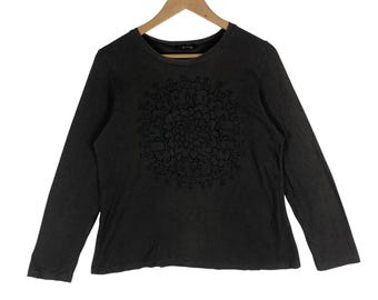 Yohji Yamamoto Y's For Living Langarm-T-Shirt