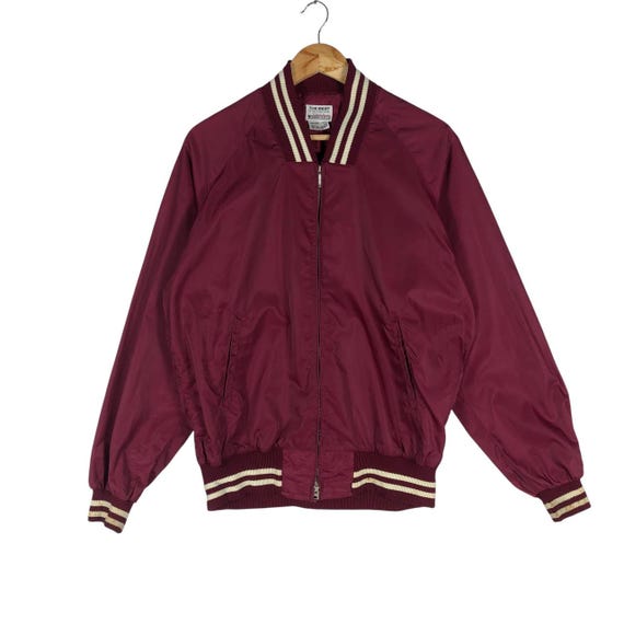 Vintage the Best Descente Zipper Varsity Jacket Canada