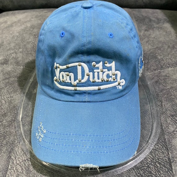 Von Dutch Distressed Limited Edition Design Strapback Hat  display picture 2