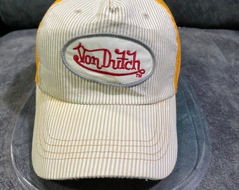 Von Dutch Trucker Mesh Snapback Hat And Cap One Size