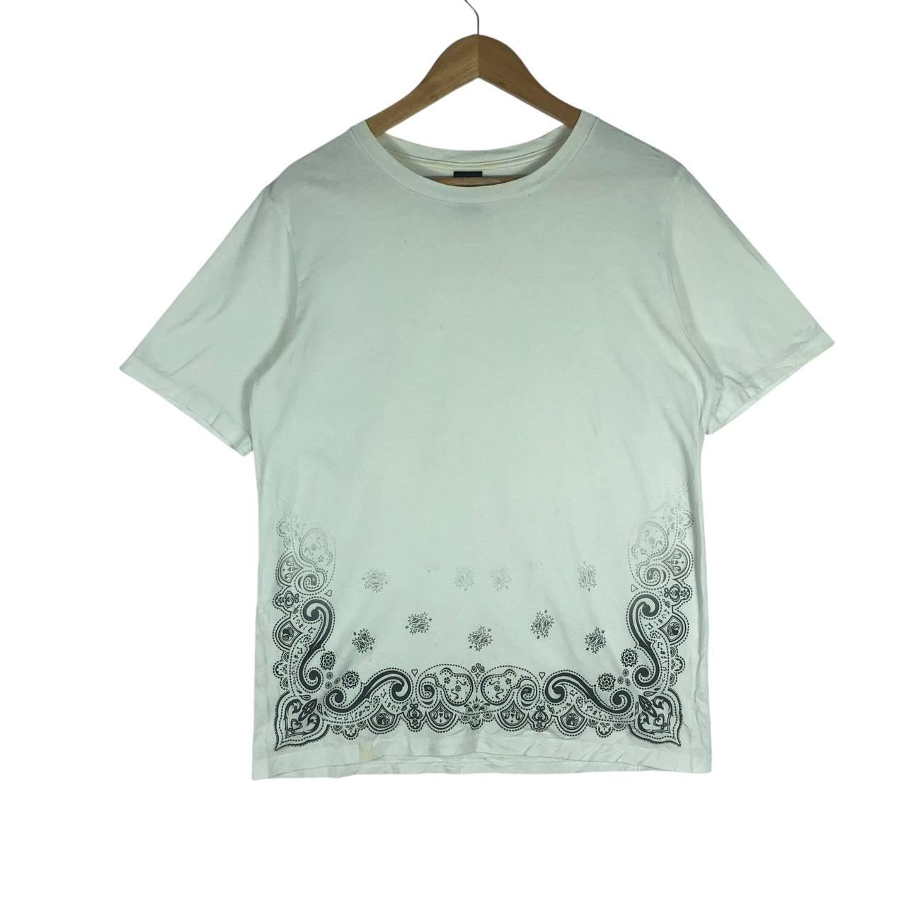 Vintage Number (n)ine Paisley Print T-shirt - Etsy