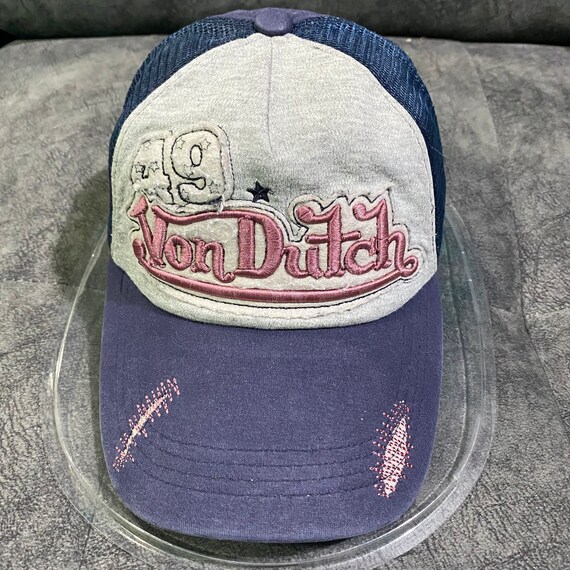 Von Dutch Trucker Mesh Snapback Design Hat and Cap One Size  display picture 1