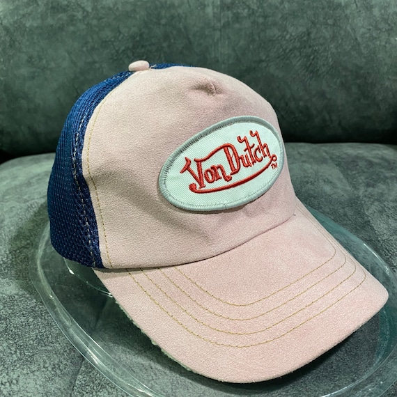 Von Dutch Trucker Mesh Velvet Snapback 