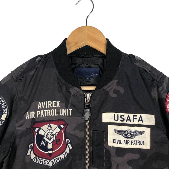 AVIREX フライトジャケット AIP PATROL Vintage Avirex Air Patrol Varsity Jacket - Etsy
