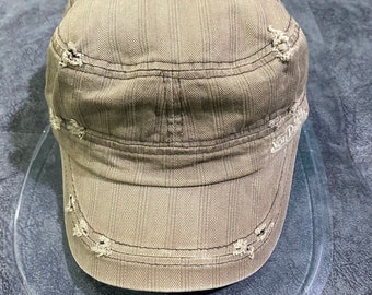 Von Dutch Full Cap Distressed Design Hat And Cap One Size