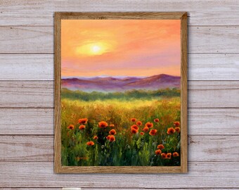 Set Di 3 Stampe Vintage Primaverili 30x40 Cm – Quadri Con Campo Di Tulipani, Bicicletta Antica E Cappello Di Paglia, Decorazione Da Parete Per Soggiorno O Camera - 5