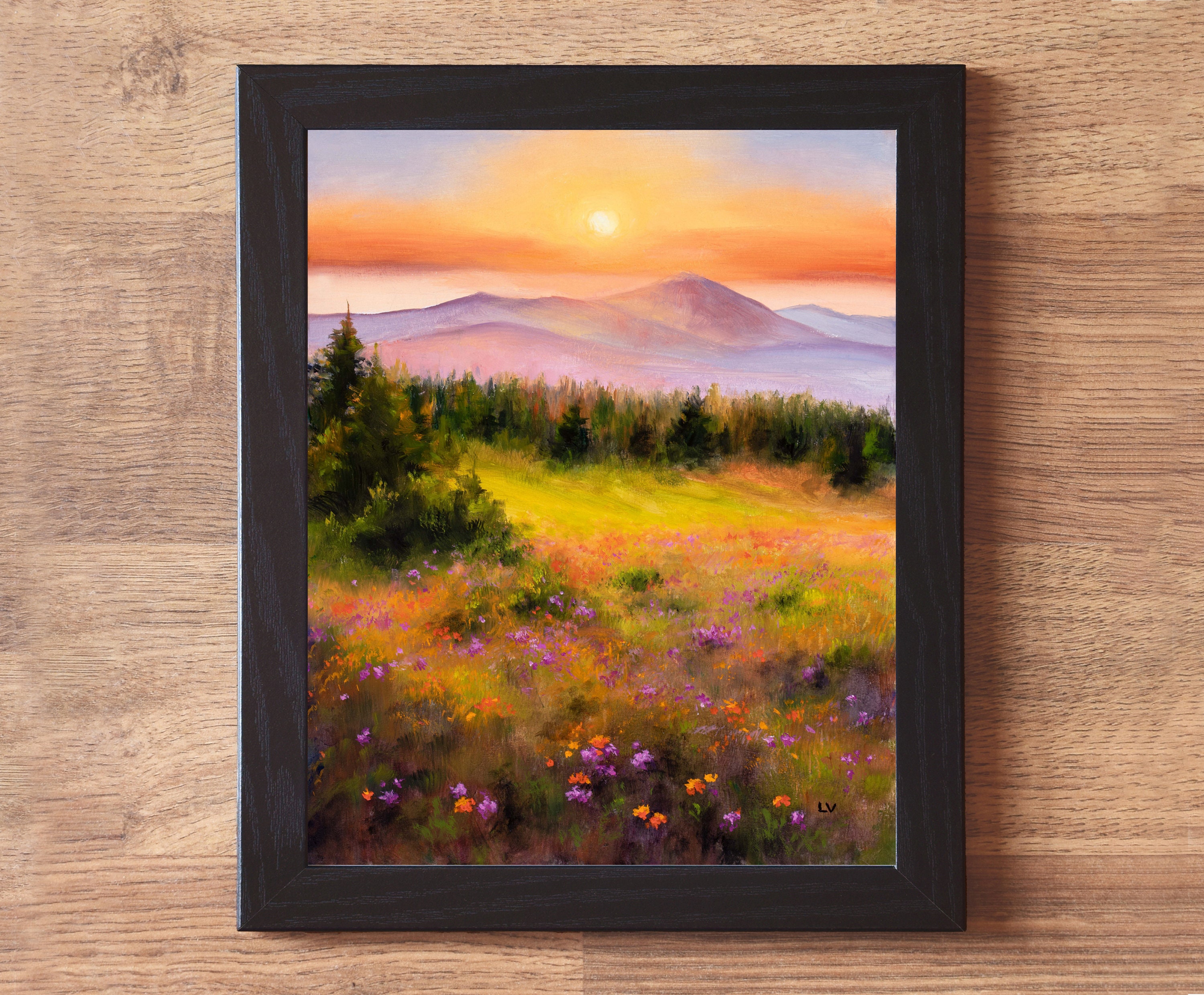 絵画 Spring in the Valley Spring in the valley