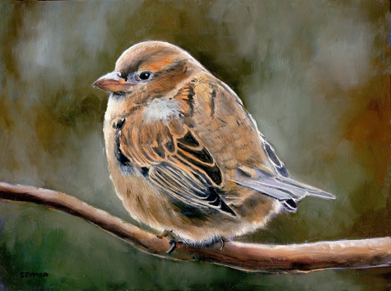Bird Oil Painting ORIGINAL Animal Painting on Wood Original - Etsy Bird Oil Painting ORIGINAL Animal Painting on Wood Original - Etsy