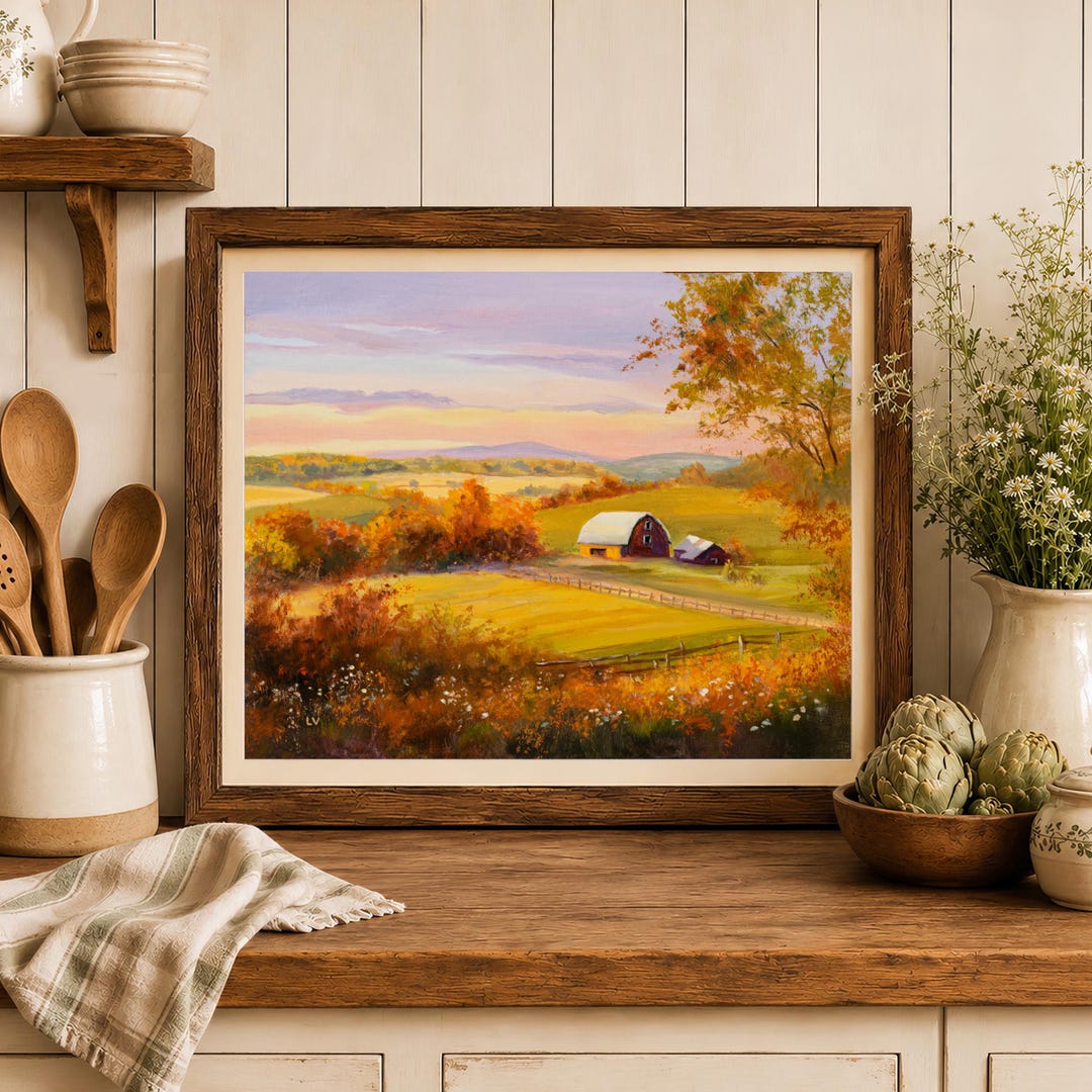 油彩画】バーナード・ウィン 『Paso Robles Farmhouse』 Paso Robles