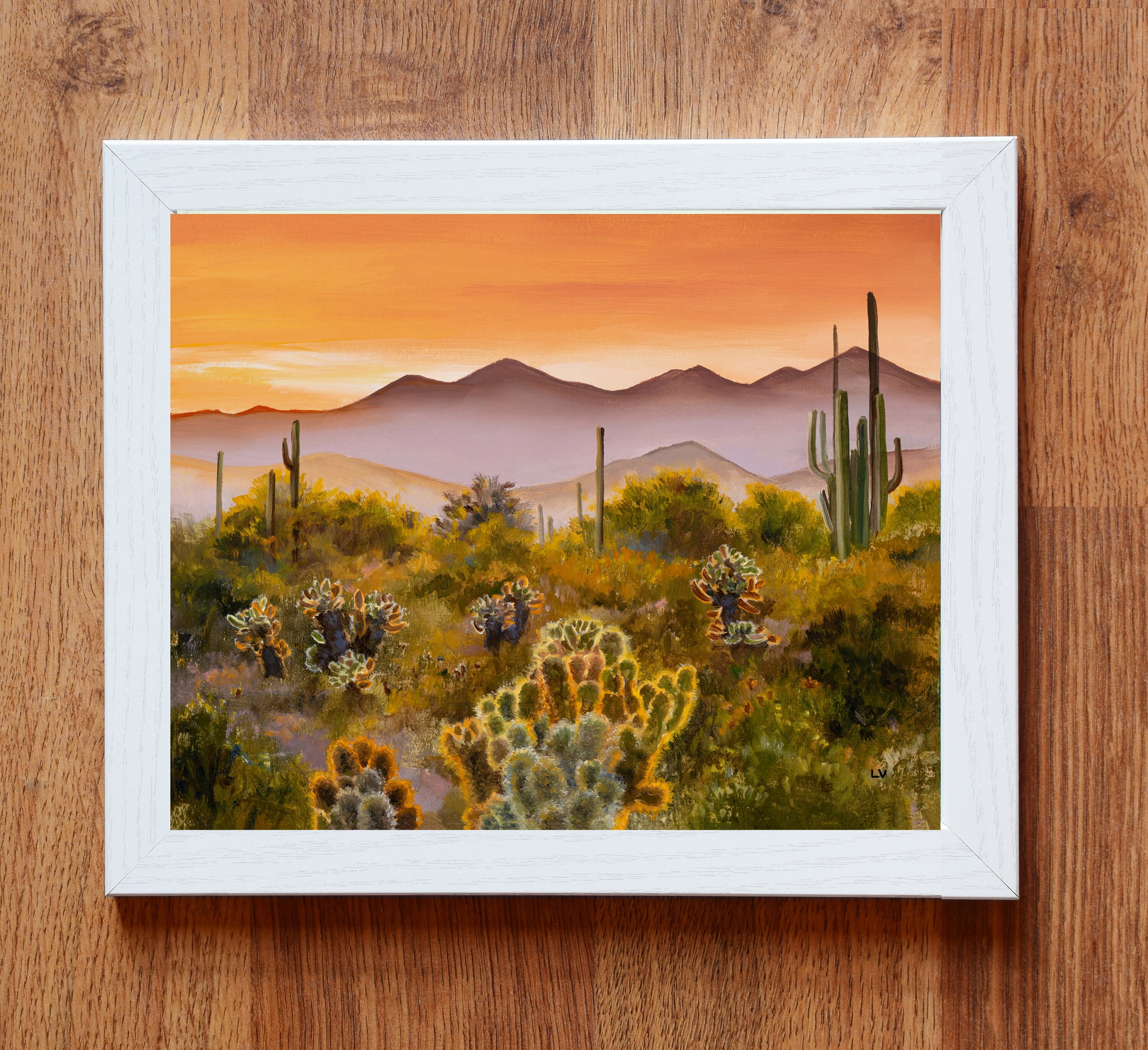 アティラ・サバール 油彩画 ヴィハロス・エイジャカ 40x40cm Violet