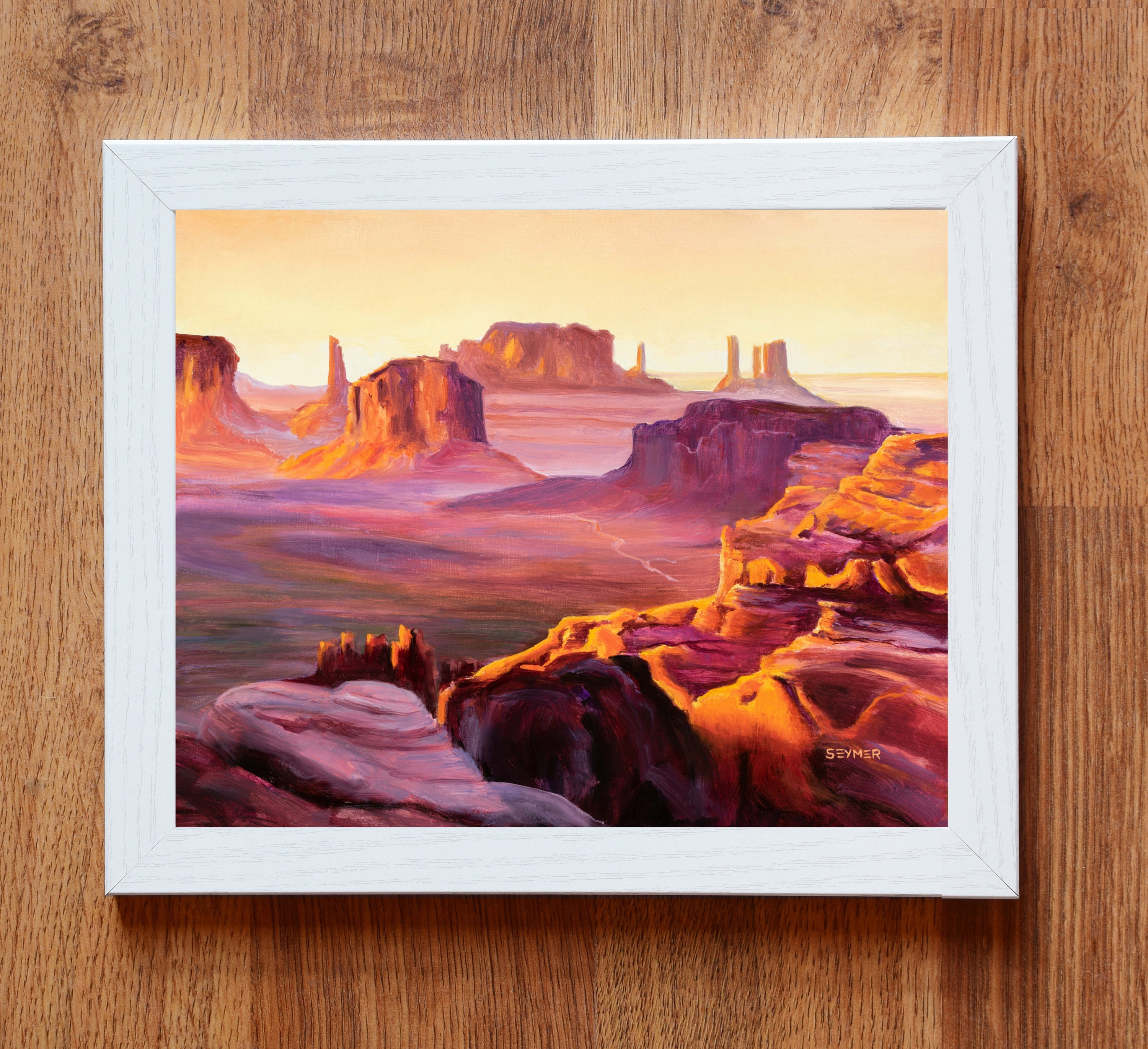 モニュメントバレーのオリジナル絵画、モニュメントバレーの風景画