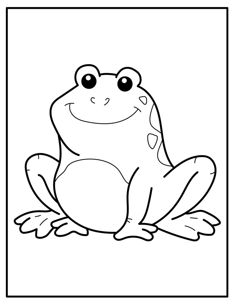 50 Drawing Pages for Kids Etsy