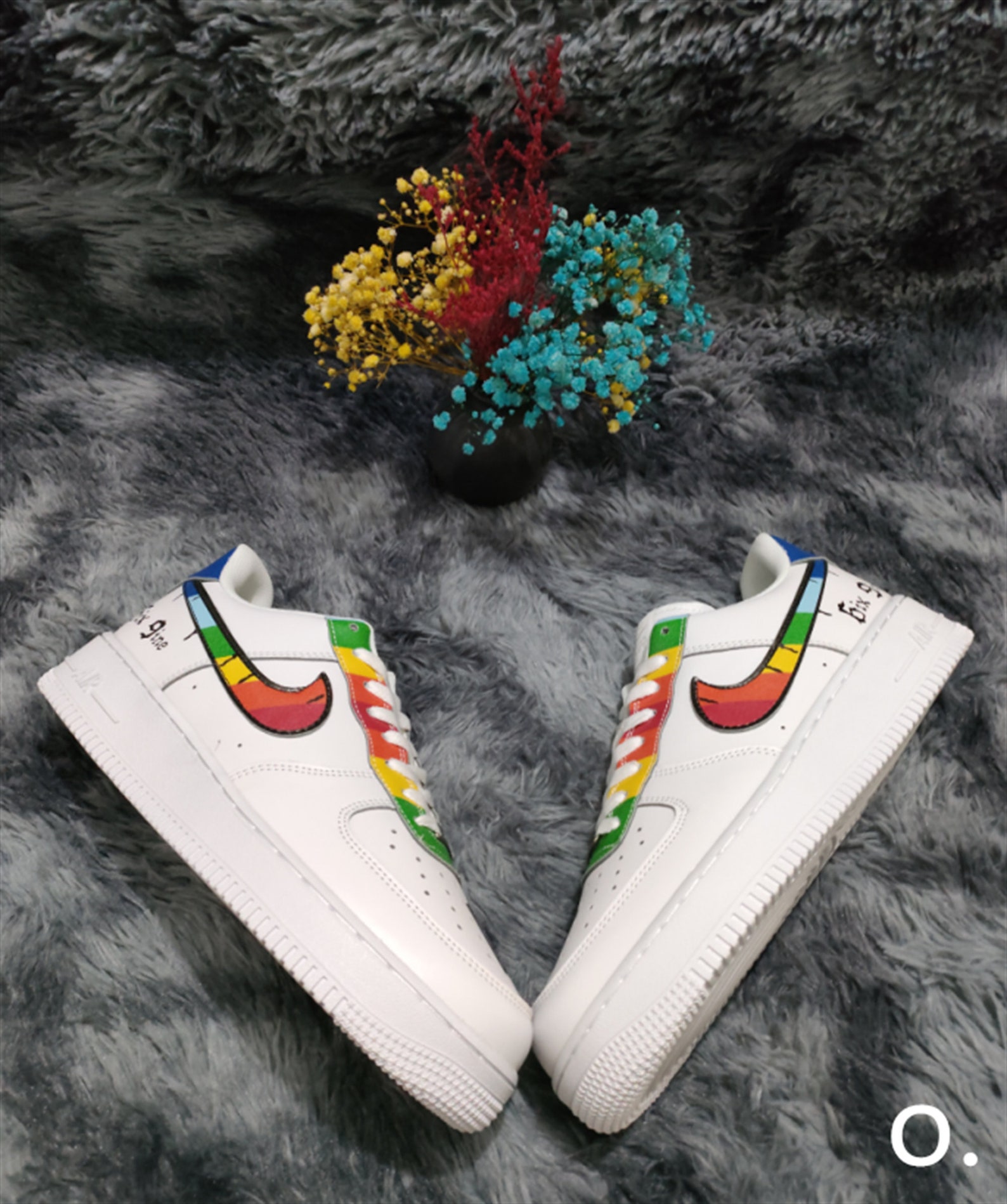 2021 new men's four seasons leisure sneakers Air Force1 07 | Etsy