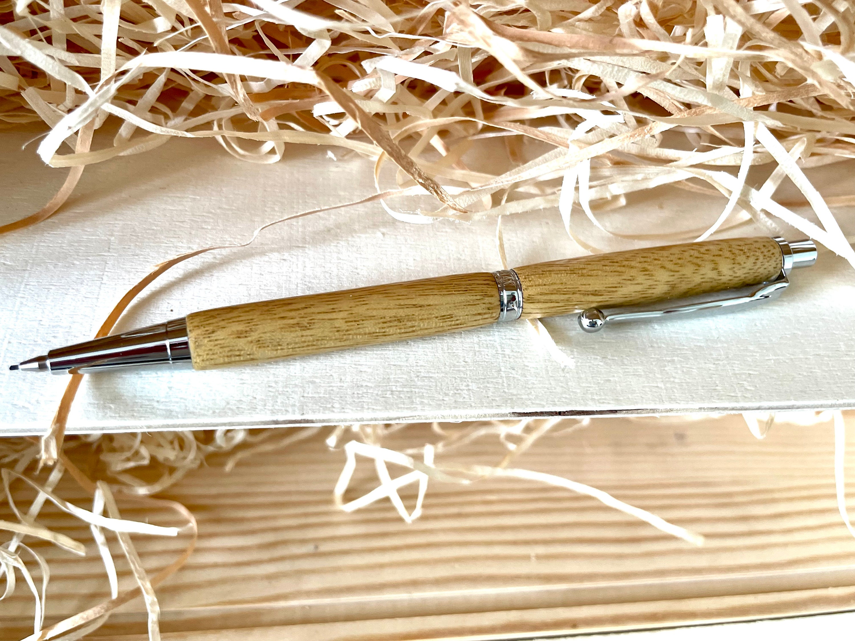 Luxury Hand Turned Wooden Mechanical Pencil Etsy UK