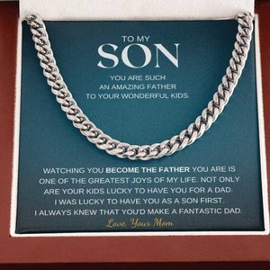 Fathers Day Gift To Son Proud Dad Father To Son Gift Etsy