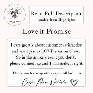a message from a business owner to a customer, expressing their appreciation for the customer's support and their commitment to providing a positive experience. The message includes a promise to make a purchase right, and the owner thanks the customer for their support. The image does not contain any text that is too long or repetitive, and it focuses on the interaction between the business owner and the customer.