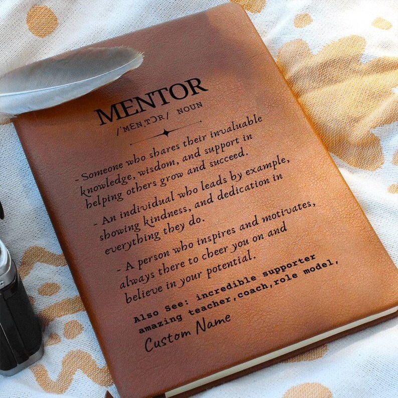 Custom Mentor Gift Appreciation Thank You, Personalized Gift for ...