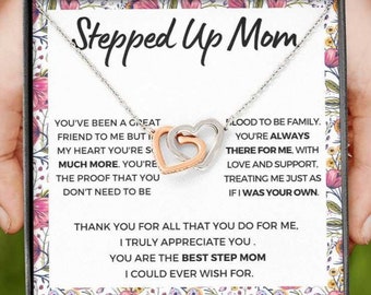 Gag  For Mom Stepmother Present From Daughter My Stepmother Is Special Because She Chooses To Love Me When Rising Phoenix Necklace